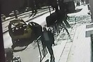 Βίντεο - ντοκουμέντο από τη δράση του οδηγού ταξί που έκλεβε επιβάτες και τους παρέσυρε