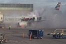 Κινητήρας Boeing 737 πήρε φωτιά - Από το φτερό βγήκαν οι επιβάτες