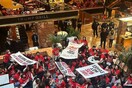 Διαδηλωτές κατέλαβαν τον Πύργο Τραμπ στον Μανχάταν μετά τη σύλληψη φοιτητή από το Κολούμπια