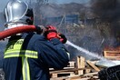 Φωτιά τώρα σε εργοστάσιο στη Ριτσώνα - Εστάλη 112 στους κατοίκους 