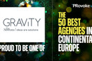 Η Gravity The Newtons στη λίστα των 50 Best Agencies in Continental Europe 