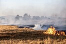 Φωτιά στην Ανατολή Αγιάς: Κάτοικος έκαιγε ξερά χόρτα
