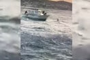 Αρτέμιδα: Έκαναν kite surf παρά την κακοκαιρία - Βίντεο από τη στιγμή της διάσωσης από το Λιμενικό