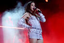 Eurovision 2025: Βίντεο από τη στιγμή που η Μαρίνα Σάττι ερμηνεύει Σελίν Ντιόν
