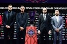 Final Four: Σπανούλης και Αταμάν φωτογραφίζονται με το κύπελλο - Οι αναρτήσεις των ομάδων