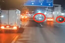 Οδηγός ξέχασε να τραβήξει χειρόφρενο και το ΙΧ κινούνταν «ακυβέρνητο» στη Λεωφόρο Αθηνών
