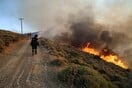 Φωτιά στην Χίο: Μήνυμα του 112 για απομάκρυνση των κατοίκων του οικισμού Δαφνώνα