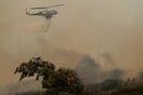 Μαίνεται η φωτιά στην Χίο: Σε απόσταση λίγων μέτρων από τα Μαστιχοχώρια