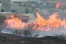 Φωτιά σε εργοστάσιο ξυλείας στις Σέρρες - Μήνυμα 112 στους κατοίκους