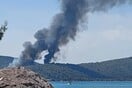 Φωτιά τώρα στη Χαλκιδική - Μήνυμα 112 στους κατοίκους στο Λιβάρι Βουρβουρούς