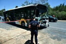 Τροχαίο με λεωφορεία στη Βούλα: Στο χειρουργείο 47χρονη πολυτραυματίας