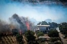 Φωτιά στην Ραφήνα: Σε επιφυλακή παραμένουν ισχυρές πυροσβεστικές δυνάμεις