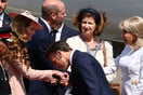 Βρετανία: Ουίλιαμ και Κέιτ υποδέχθηκαν τους Μακρόν – Η πριγκίπισσα με look εμπνευσμένο από Dior