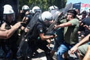 Ένταση και δακρυγόνα έξω από τη σύνοδο των πρυτάνεων