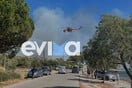Αλιβέρι: Μία σύλληψη για την φωτιά - Σε πλήρη εξέλιξη η επιχείρηση κατάσβεσης
