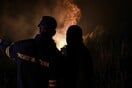 Φωτιά στον Φενεό: Ολονύκτια μάχη με τις φλόγες για περισσότερους από 200 πυροσβέστες