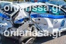 Τροχαίο στην Λάρισα: Αγροτικό όχημα έπεσε πάνω σε περιπολικό