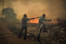 Φωτιά στην Εύβοια: Εκτός ελέγχου τα μέτωπα - Εκκενώνονται οικισμοί, καίγονται γραμμές της ΔΕΗ
