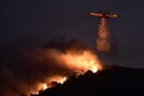 Μαίνεται η μεγάλη φωτιά στην Ανατολική Αττική