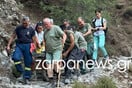 Κινηματογραφική διάσωση στο Φαράγγι της Σαμαριάς: Μετέφεραν στα χέρια 60χρονο άντρα για 3 χλμ