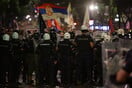 Σερβία: Επεισόδια στο Νόβι Σαντ - «Τελειώσατε», φώναζαν διαδηλωτές κατά του Βούτσιτς