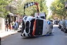 Ανατροπή ασθενοφόρου στο Γουδή - Νεκρός ο ασθενής