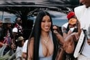 Cardi B: Τα γυρίσματα του νέου video clip στη Μύκονο μαζί με μοντέλο του GNTM