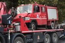 Νέα Χαλκηδόνα: Τροχαίο ατύχημα με ανατροπή πυροσβεστικού οχήματος