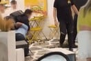 Μύκονος: Η στιγμή της συμπλοκής αστυνομικών με μεθυσμένους τουρίστες