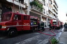 Φωτιά σε κτήριο στην Αγία Παρασκευή