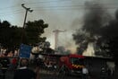 Φωτιά στο Μενίδι: Οι φλόγες επεκτάθηκαν σε δεύτερη επιχείρηση 