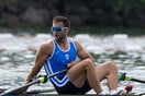 «Στα τελευταία 100 μέτρα έβαλα την ψυχή μου»: Συγκινημένος ο Ντούσκος στην απονομή του χρυσού 