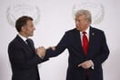 «Θα δεις τι πρόκειται να συμβεί»: Η χειραψία Τραμπ - Μακρόν και ο έντονος διάλογος
