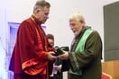  Ο Δρ. Γεώργιος Β. Αποστολόπουλος επίτιμος Διδάκτορας του Τμήματος Βιοϊατρικών Επιστημών του Διεθνούς Πανεπιστημίου της Ελλάδος