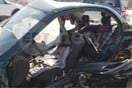 Παιανία: Τροχαίο δυστύχημα με δύο νεκρούς - Το ΙΧ τους μετατράπηκε σε άμορφη μάζα σιδερικών