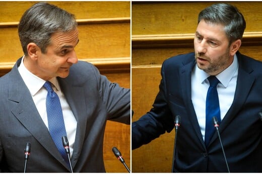 Μητσοτάκης κατά Ανδρουλάκη στη Βουλή: Πολιτική κόντρα για ΟΠΕΚΕΠΕ και «γαλάζια συμμορία»