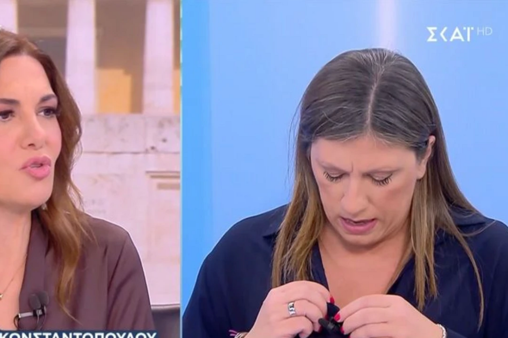 Ζωή Κωνσταντοπούλου: Αποχώρησε on air από τον ΣΚΑΪ μετά από ερώτηση για τον Αλέξη Τσίπρα