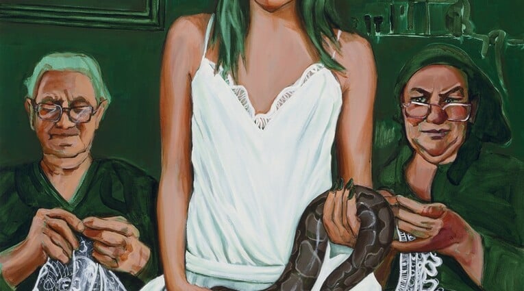 Στέλλα Καπεζάνου: Emerald Paintings