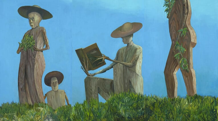 Βασίλης Παπαγεωργίου: Lignea Creatura Stans 