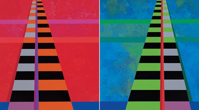 Γεωμετρική Αφαίρεση: Όπυ Ζούνη, Etel Adnan, Samia Halaby, Saloua Raouda Choucair, Ebtisam Abdulaziz, Lubna Chowdhary