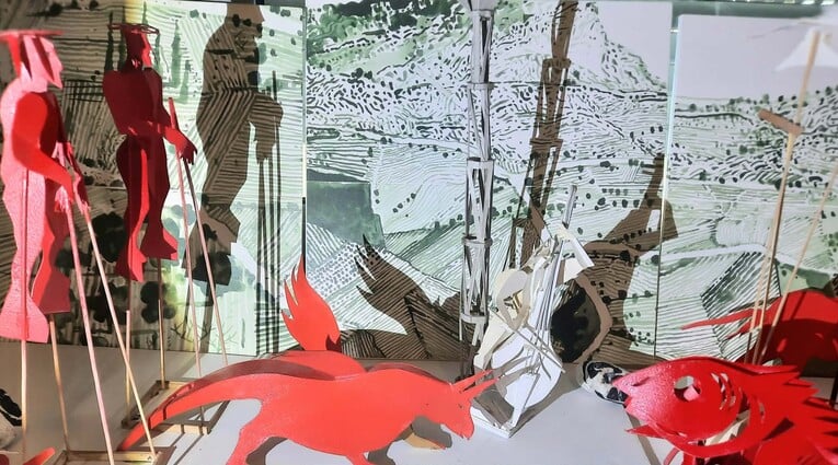 Απόστολος Φωκίωνας Βέττας: Ατέρμονα Τοπία με Ιστορίες από χάρτινες Φιγούρες