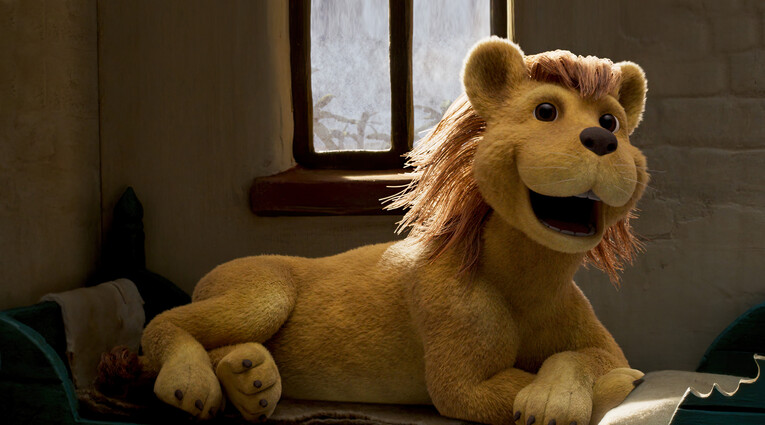 Three Robbers and a Lion