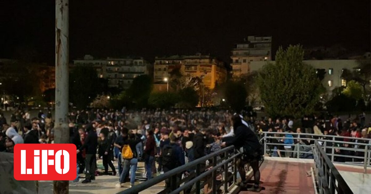 Θεσσαλονίκη.  Υπαίθριο πάρτι με “1000 άτομα” στο Αριστοτέλειο Πανεπιστήμιο Θεσσαλονίκης – Είχαν διασκέδαση μέχρι το πρωί [ΒΙΝΤΕΟ]