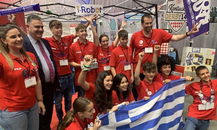 Η iRobot 2η στον κόσμο στον Παγκόσμιο Διαγωνισμό Ρομποτικής της First Lego League