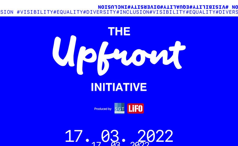 THE UPFRONT INITIATIVE. Ισότητα, συμπερίληψη, ποικιλομορφία, ορατότητα στον εργασιακό χώρο