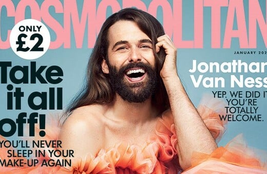 Cosmopolitan: Για πρώτη φορά non female εξώφυλλο με τον Jonathan Van Ness