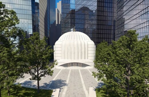 Santiago Calatrava, Η Αναγέννηση του ναού του Αγίου Νικολάου στο "Σημείο Μηδέν"