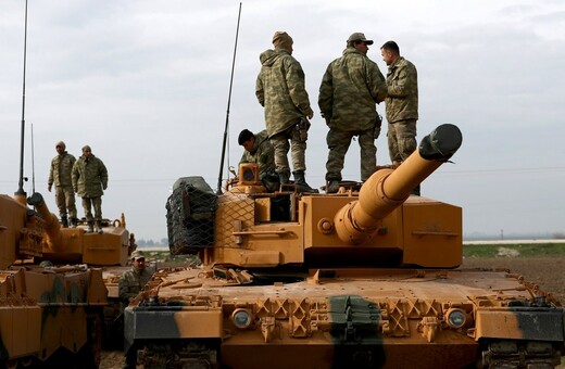 Ο τουρκικός στρατός εισήλθε στην Αφρίν της Συρίας