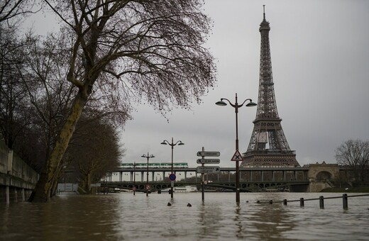 Οι βροχοπτώσεις στη Γαλλία έσπασαν ρεκόρ 50ετίας το δίμηνο Δεκεμβρίου-Ιανουαρίου
