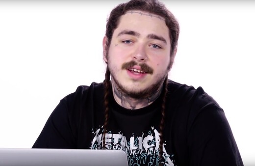 Ο Post Malone, ο ρόκσταρ του χιπ χοπ, απαντά σε σχόλια που υπάρχουν για τον ίδιο στο διαδίκτυο